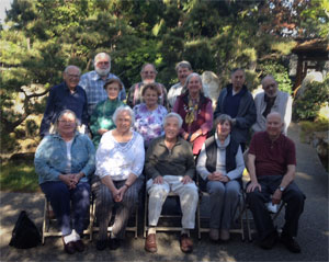 Board of Directors at Japanese Garden